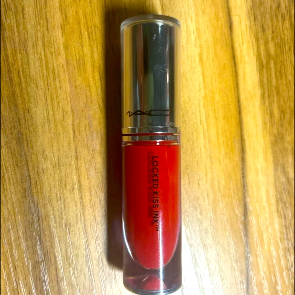 NWOB! MAC Cosmetics Locked Kiss Ink 24HR Lipcolour in Ruby True!
